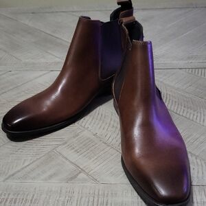 Nordstrom Classic Brown Leather Ankle Boots